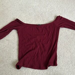 Off the shoulder top